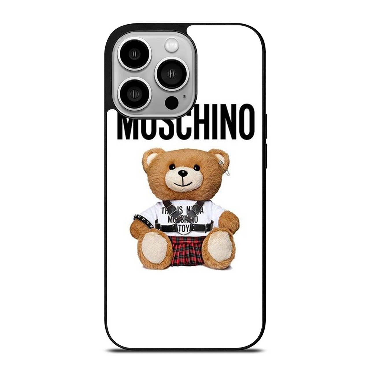 MOSCHINO BEAR GIRL iPhone 14 Pro Case Cover